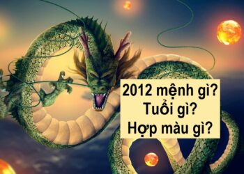 Bí mật tử vi sinh năm 2012 mệnh gì?