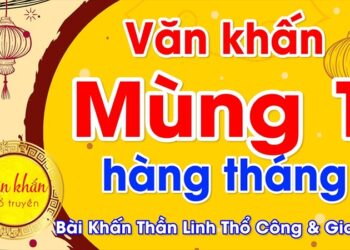 Văn khấn mùng 1 cúng gia tiên, Thần Linh, Thổ Công